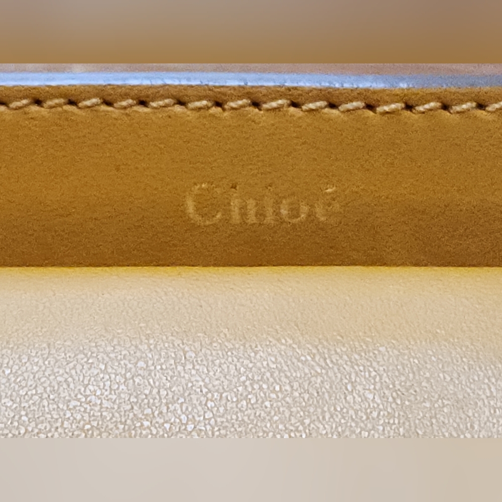 Chloé Georgia Crossbody Bag in Curry Yellow - Picture 3 of 15
